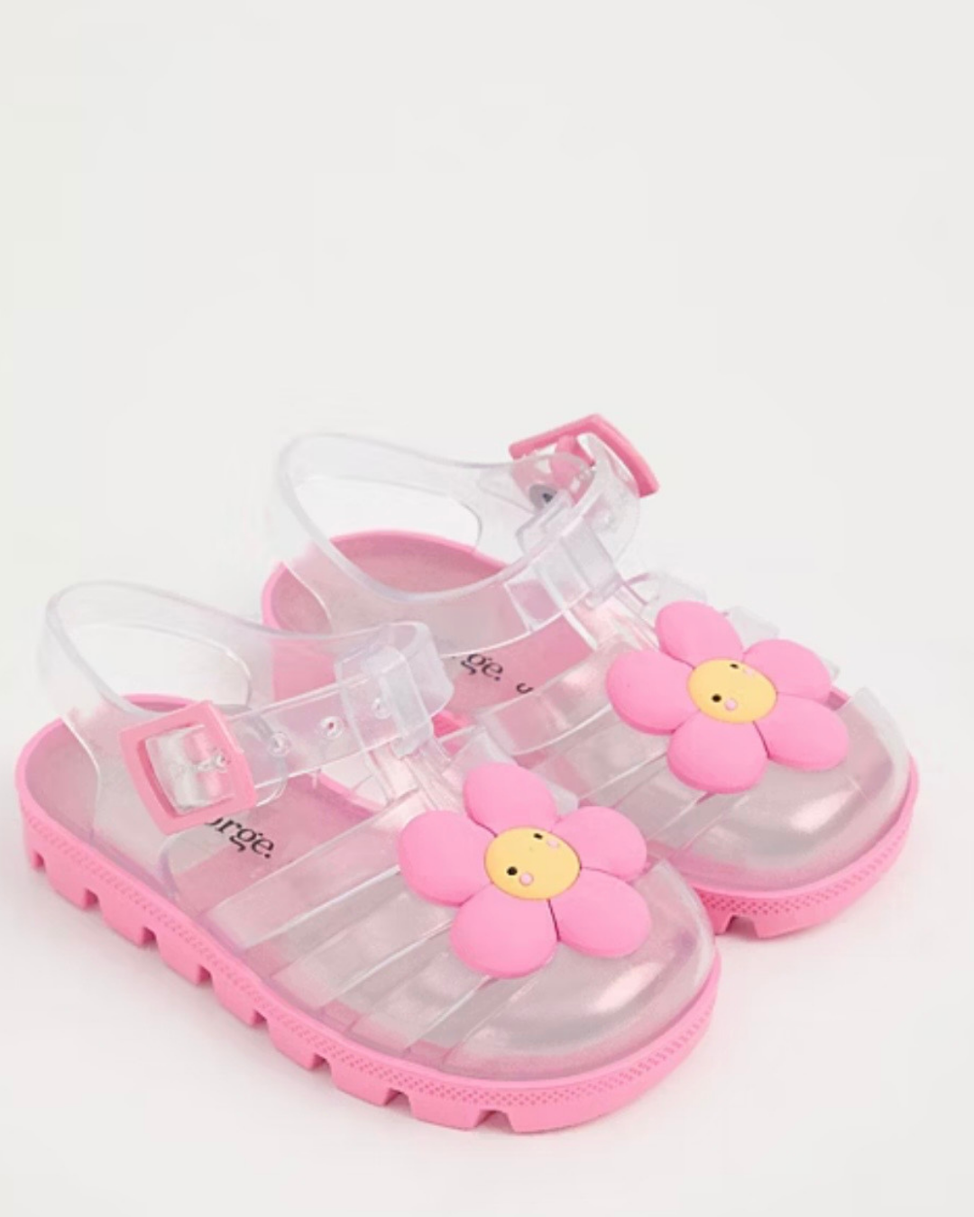 Toddler Girls' Floral Jelly Sandals