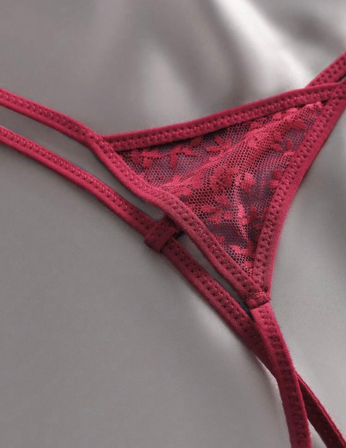 Amour Floral Lace Thong Set (3-Pack)