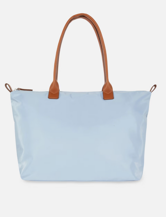 PRIMARK Nylon Tote Bag (Sky blue)