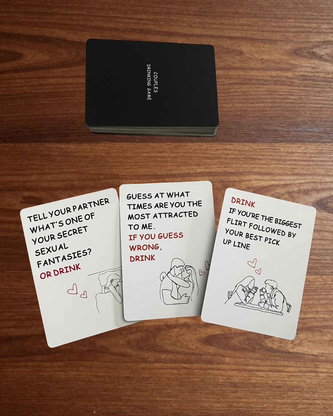 Perfect Date – Drunk Date Deck Couples Drinking Game