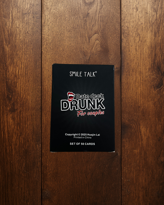Date Deck Drunk – Couples Drinking Card Game