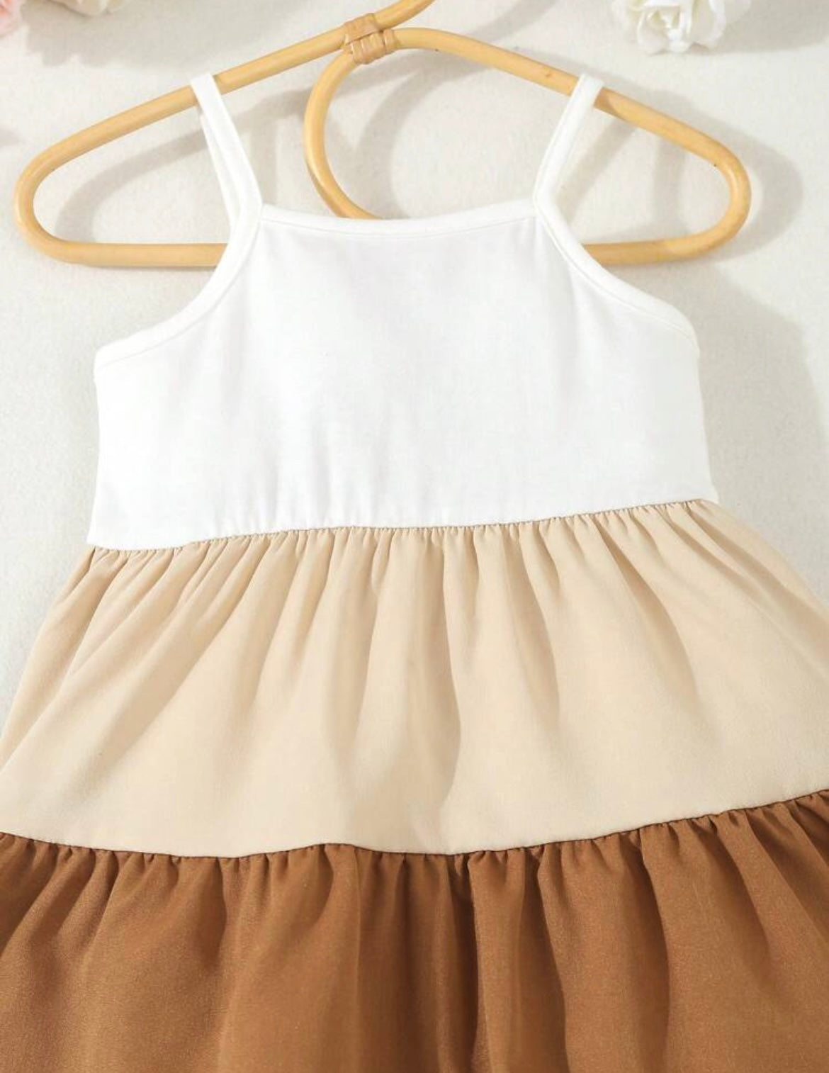 3 TONE RUFFLE SUNDRESS (SHEIN KIDS)