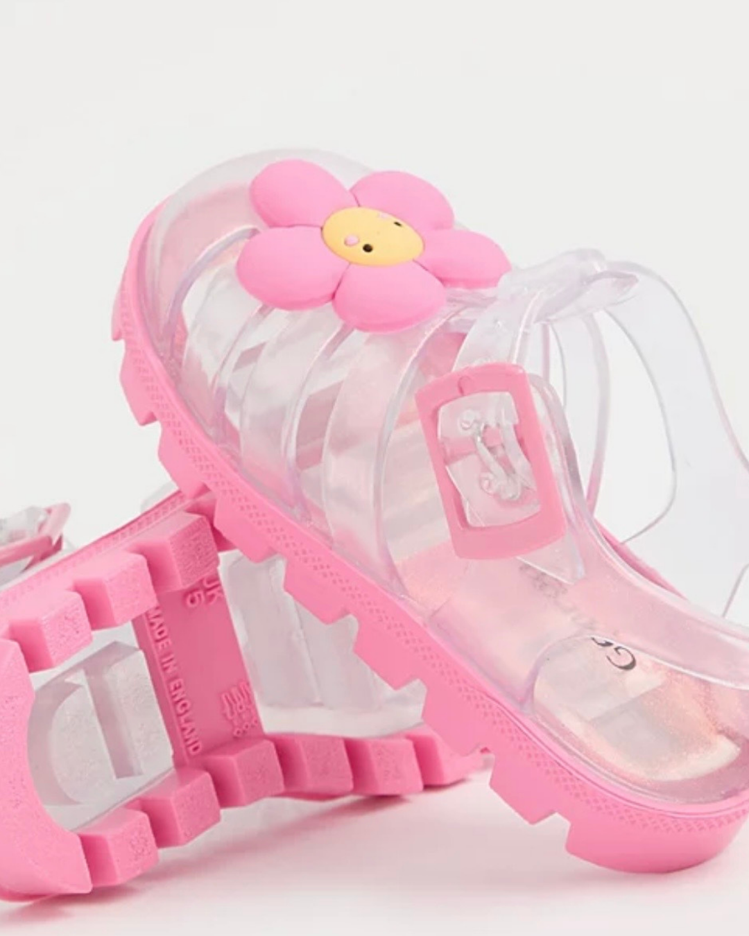 Toddler Girls' Floral Jelly Sandals