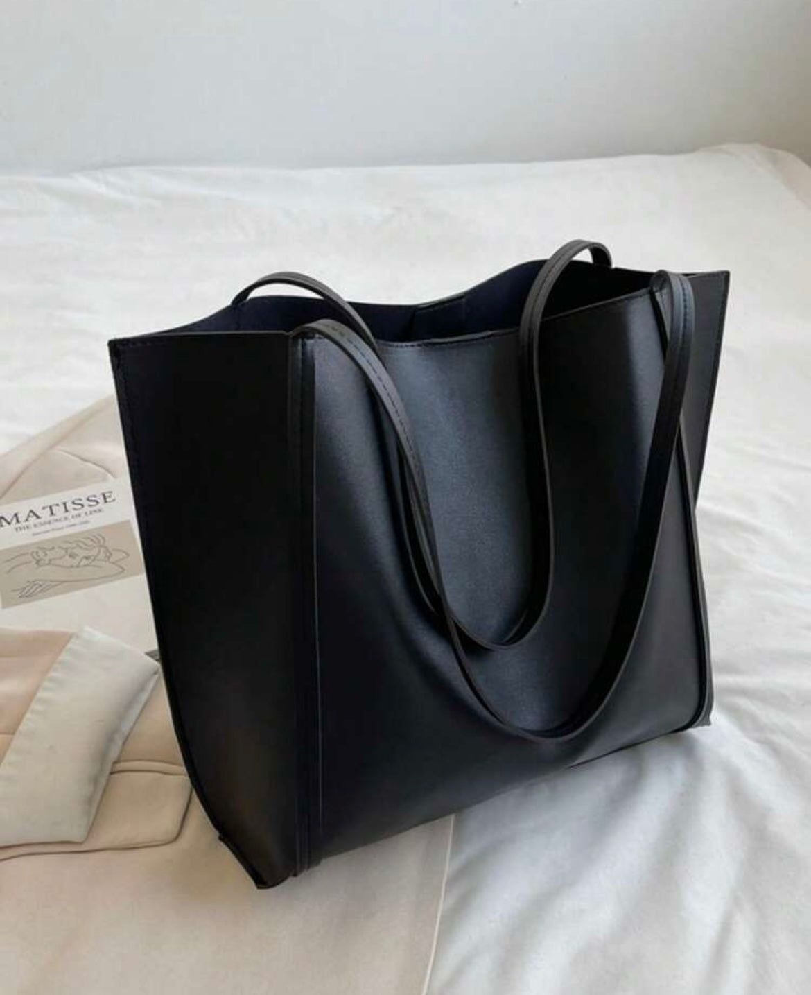 Minimalist Smooth Matte Everyday Tote Bag