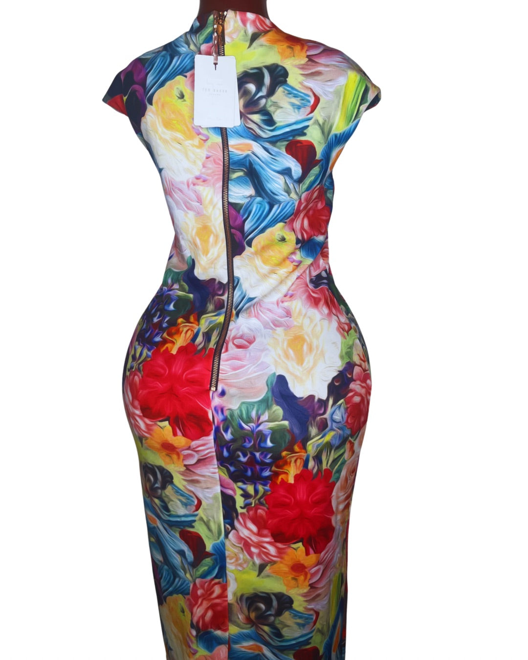 Midnight Bloom Ted Baker Midi Dress