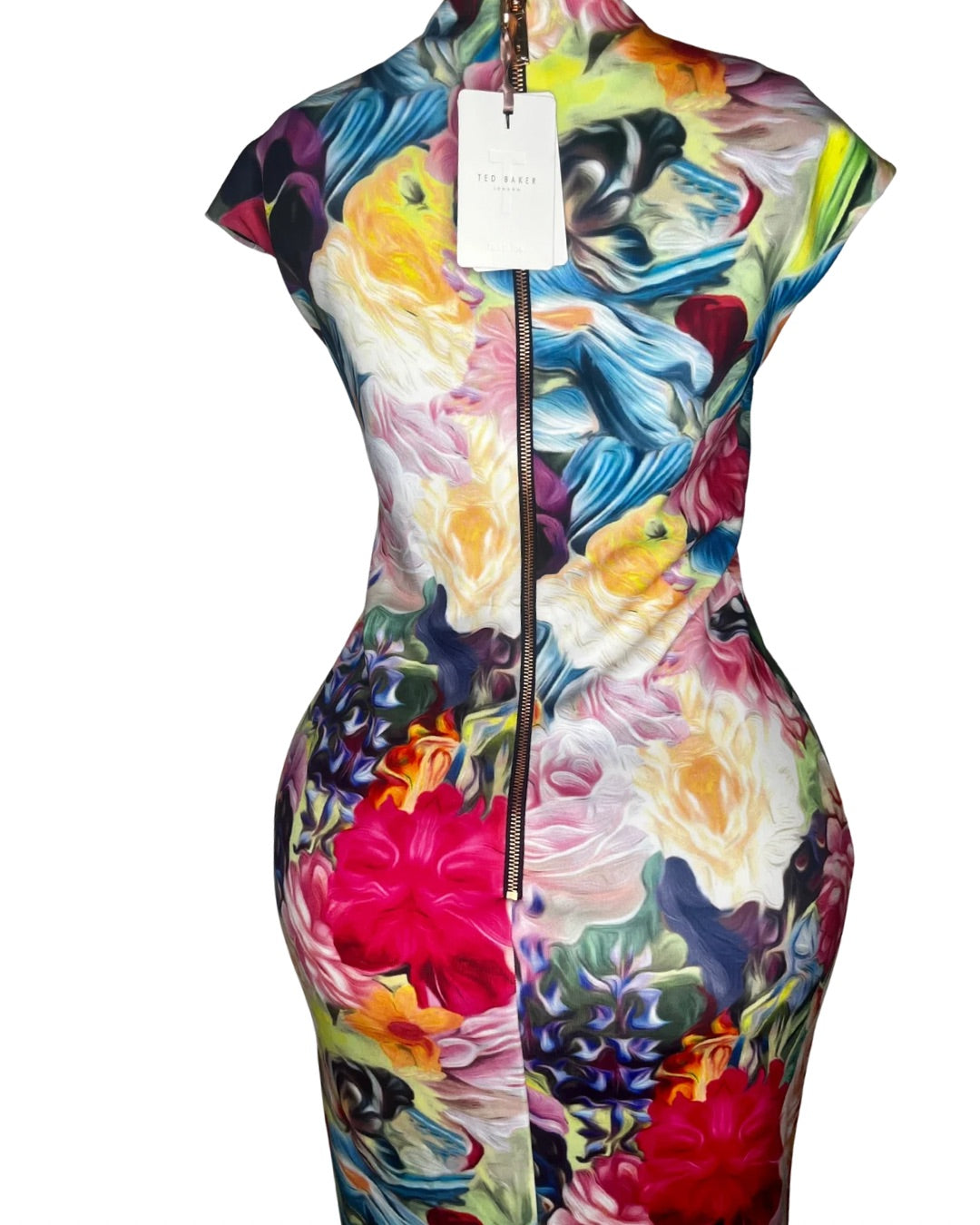 Midnight Bloom Ted Baker Midi Dress
