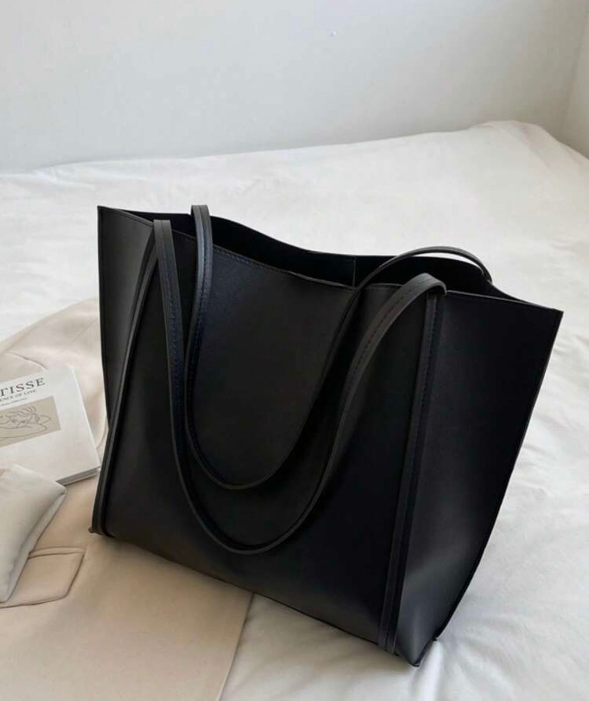 Minimalist Smooth Matte Everyday Tote Bag