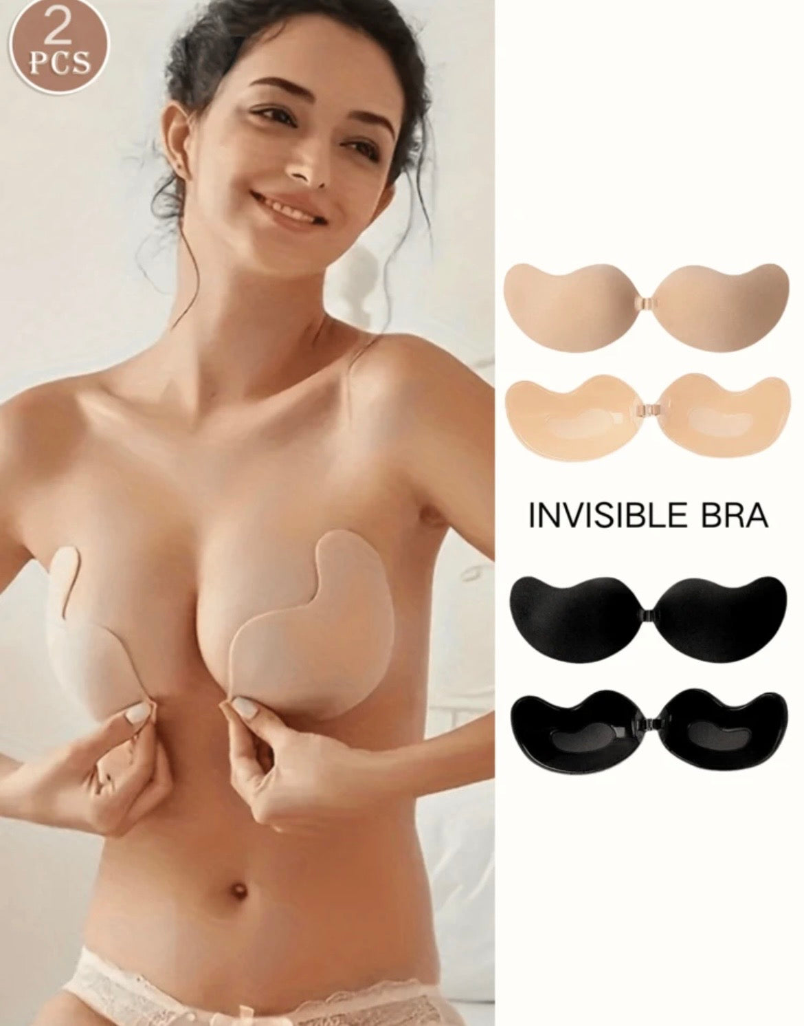 The Larsa Backless Adhesive Push-Up Bra