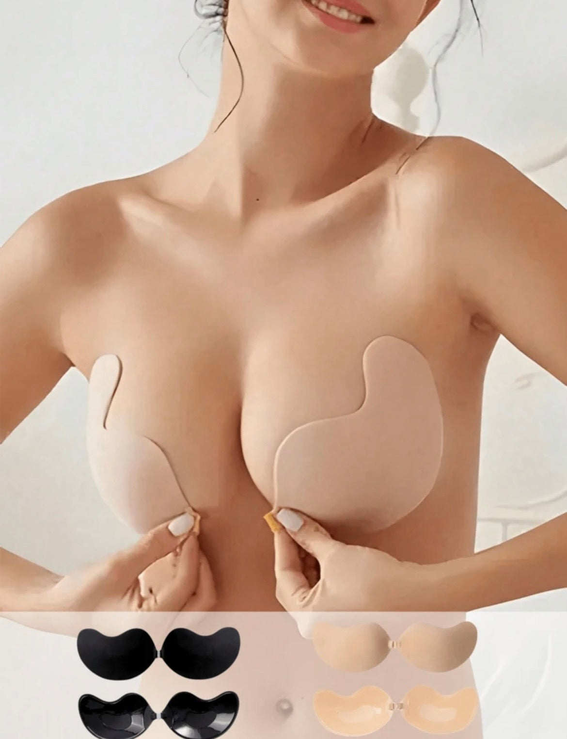 The Larsa Backless Adhesive Push-Up Bra