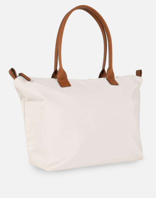 PRIMARK Nylon Tote Bag (Tan)